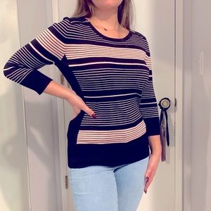 Iz Byer 3/4 sleeve sweater